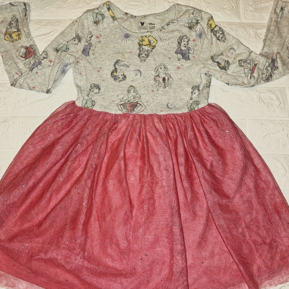 Disney Princess Tutu Sparkle Long Sleeve Dress